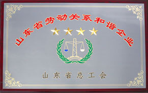 山东省劳动关系和谐企业 山东省劳动关系和谐企业